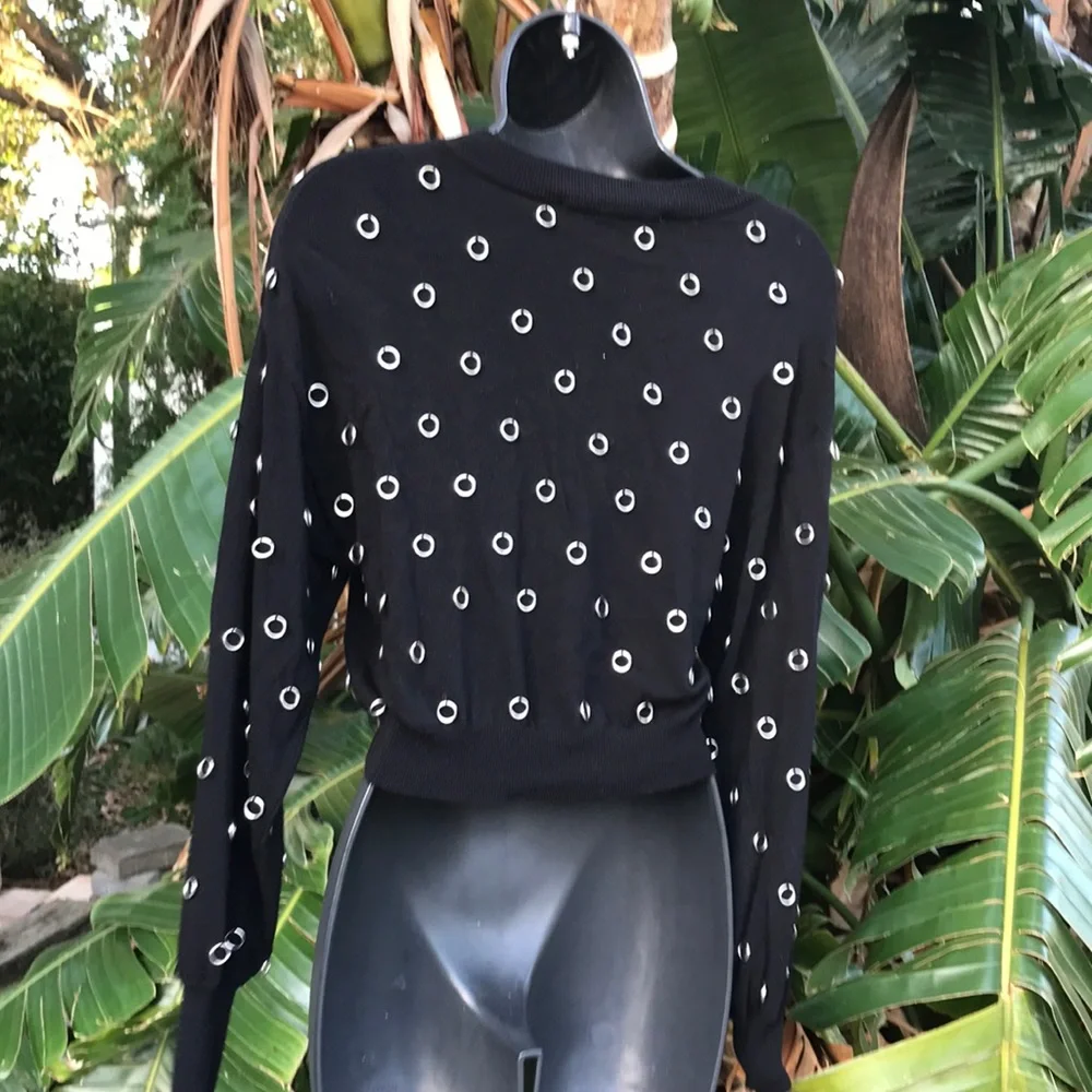 Zara studdedO-ring top